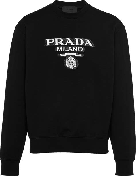 prada sweatshirt|prada milano sweatshirt.